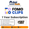 Fomoclips Premium Account 1-Year Subscription – Low Price