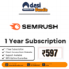 Semrush Premium Account 1-Year Subscription – Low Price