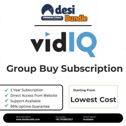 Vidiq GroupBuy Shared Accounts 2025 Updated